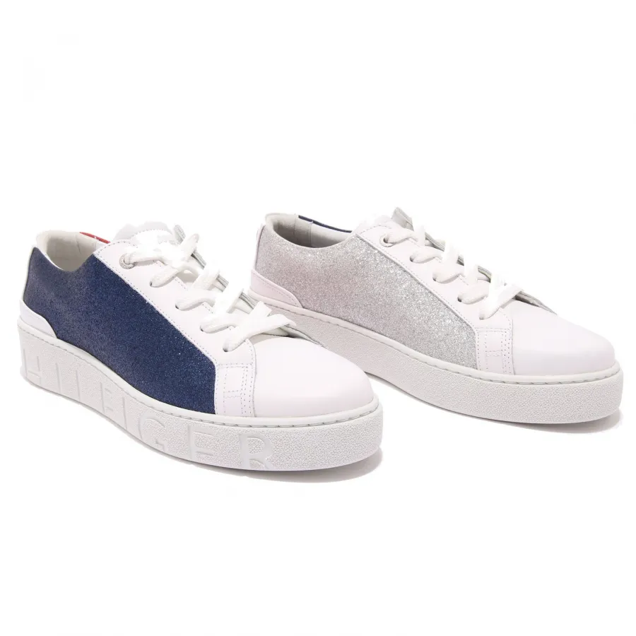 4461AC sneakers donna TOMMY HILFIGER GLITTER MULTICOLOR shoes women