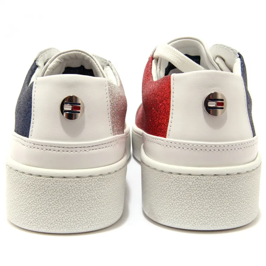 4461AC sneakers donna TOMMY HILFIGER GLITTER MULTICOLOR shoes women
