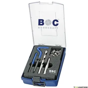 Bohrcraft 46011330600 Kit di riparazione della filettatura GR-M6 x 1,0 - 24 pz P-PLUS