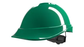 Casco di sicurezza MSA Safety V-Gard 200 in ABS , col. Verde