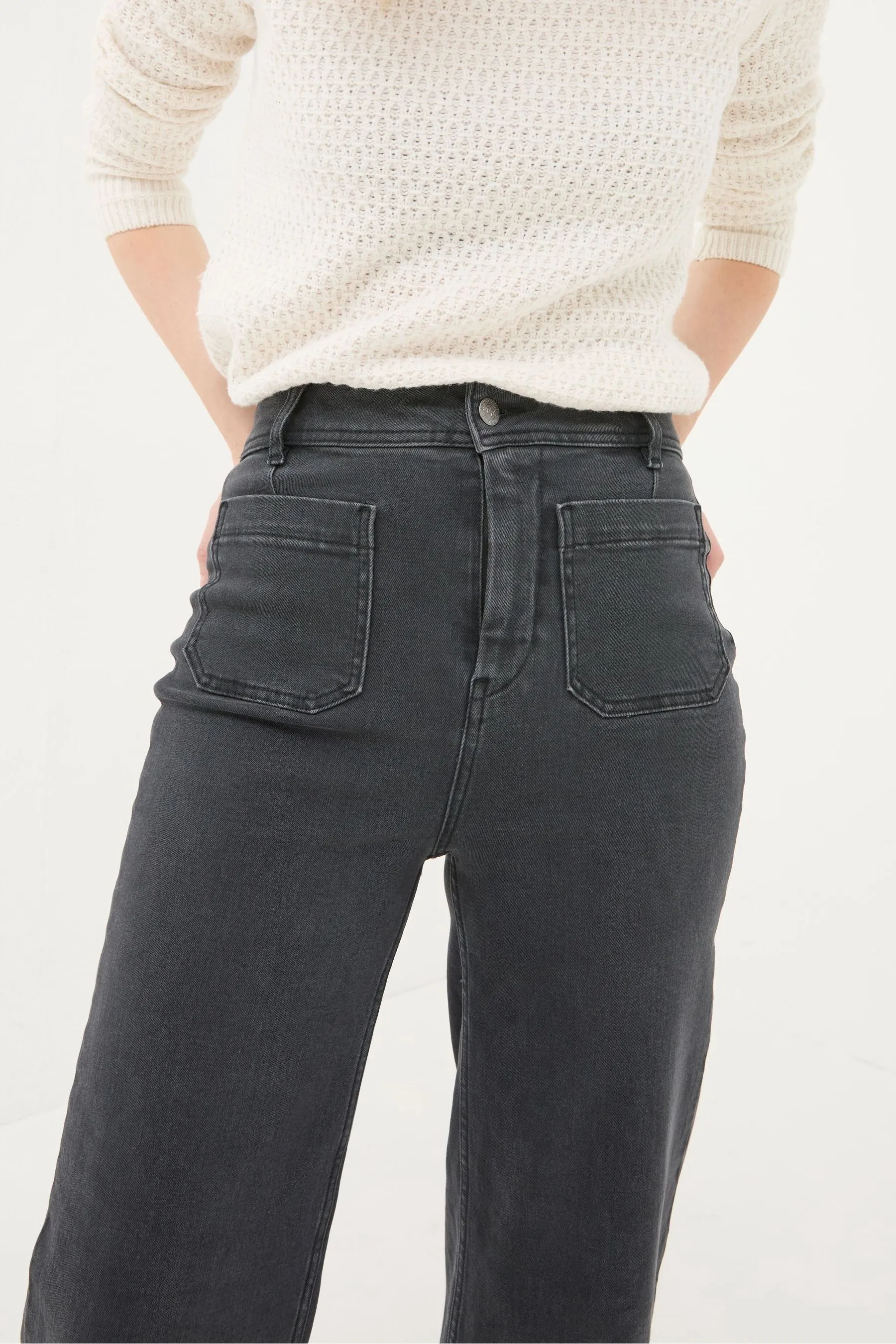 FatFace - Jeans corta con fondo ampio    