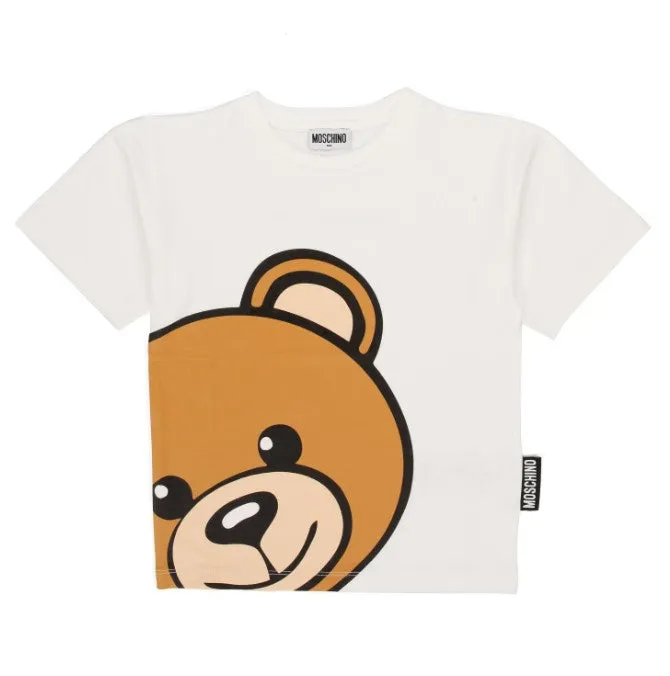 Moschino T-shirt girocollo con simbolo M9M02A