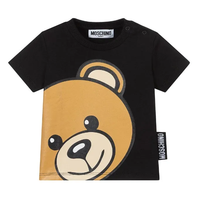 Moschino T-shirt girocollo con simbolo M9M02A