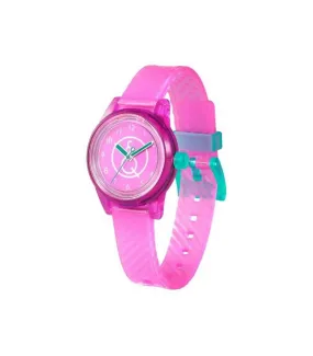Orologio Smile Solar Mini Rosa Resina 32mm RP01J011Y