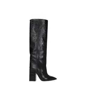 Paris Texas Stivali Anja Donna Pelle Nero/Carbone